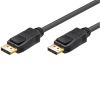 GOOBAY DisplayPort 1.2 (M/M) 3m pozlačen kabel