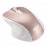 Miška ASUS MW202 Silent Wireless Mouse, tiha, brezžična, roza zlate barve