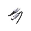Ugreen tiskalniški kabel USB 2.0 tipa B USB kabel USB A v USB B združljiv s HP, Canon, Epson, Lexmark, Dell, Brother (3 m)