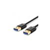 Ugreen USB 3.0 kabel (M na M) črn 1 m - polybag
