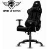 Gaming stol -  Spirit of gamer - DEMON BLACK