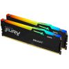 KINGSTON Fury Beast 32GB (2x16GB) 5600MT/s DDR5 CL36  EXPO (KF556C36BBEAK2-32) RGB ram pomnilnik
