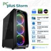 PCPLUS Storm i7-12700F 16GB 1TB NVMe SSD GeForce RTX 4070 OC 12GB RGB Windows 11 Home gaming namizni računalnik
