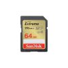 SanDisk Extreme 64GB SDXC spominska kartica + 1 leto RescuePRO Deluxe do170MB/s & 80MB/s branje/zapisovanje, UHS-I, Class 10