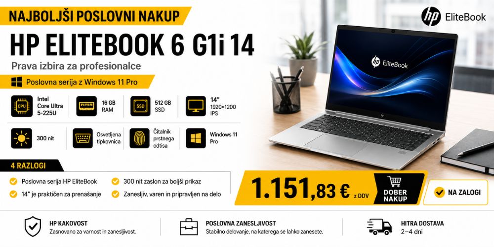 AKCIJA HP EliteBook 6 G1i 14